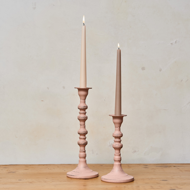 Pink Candlestick Holder (sets of 6)