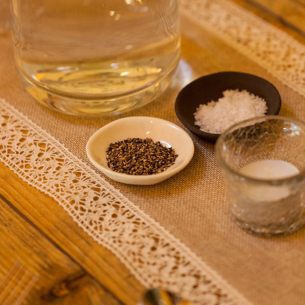 Linen & Lace Table Runner