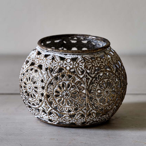 Champagne Brass Tealight Holder (Small)