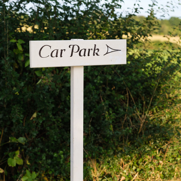 Car Park Sign (right)