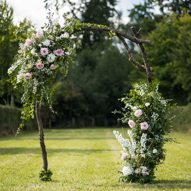 Natural Wooden Arch