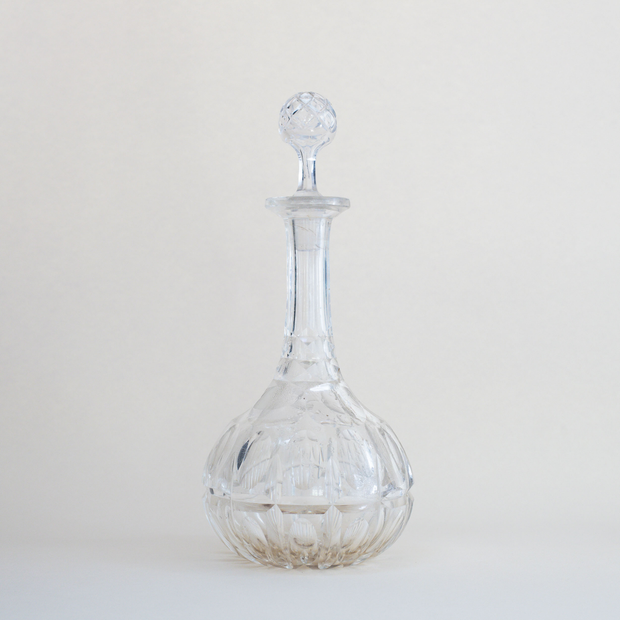Vintage Crystal Wine Decanter (2)