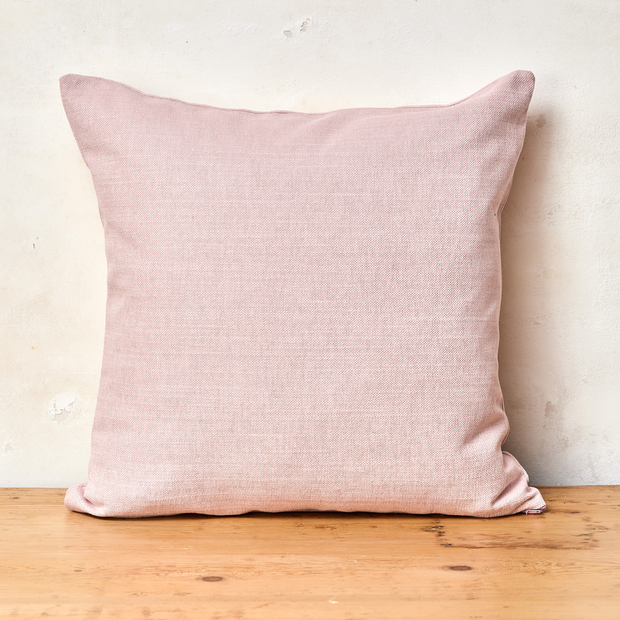 Soft Pink Linen Scatter Cushion