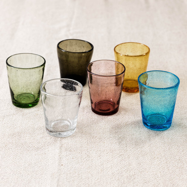 Blue Water Glass