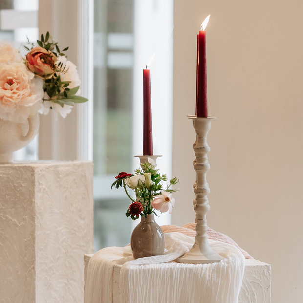 Ivory Candlestick (small)