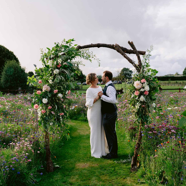 Natural Wooden Arch