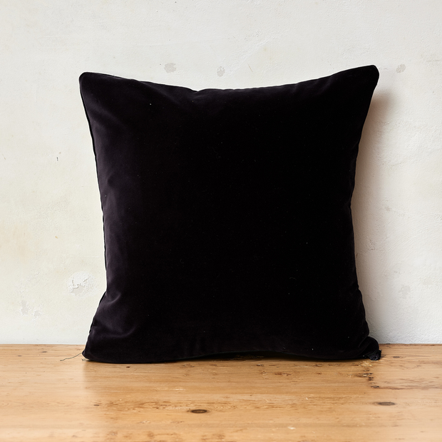 Midnight Blue Velvet Scatter Cushion