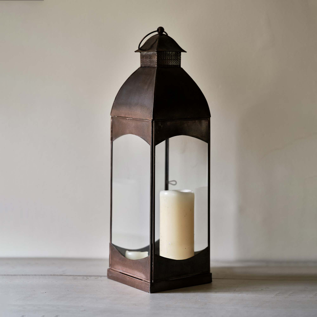 Burnished Brass Lantern (Medium)