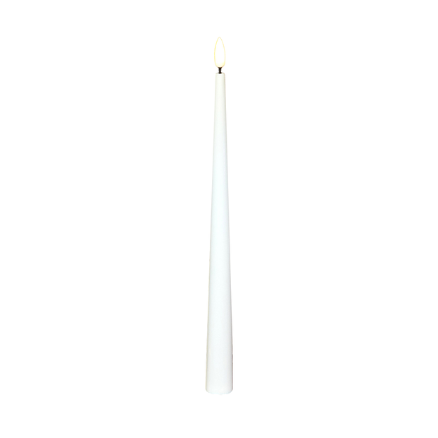 LED Tapered Candles - Natural (sets of 2)