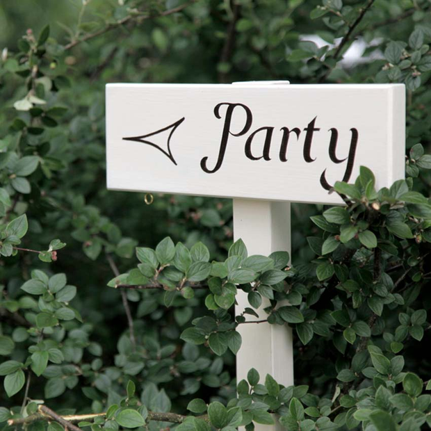 Party Sign (left)