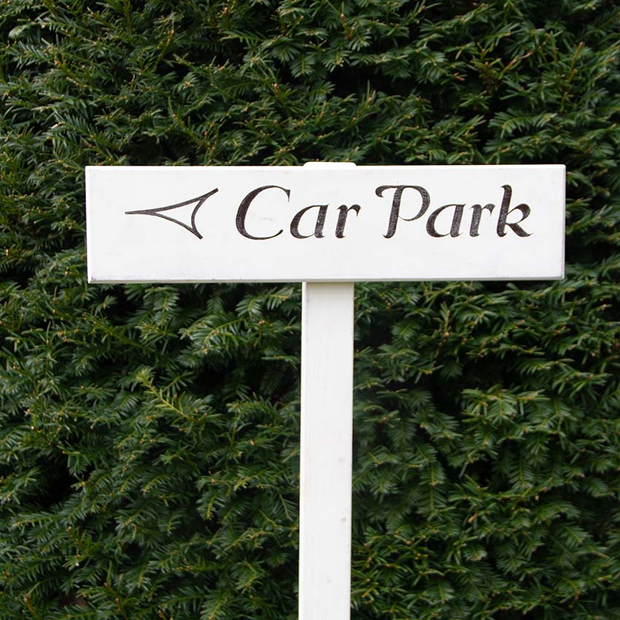 Car Park Sign (left)