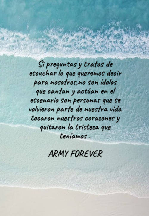 Crea Tu Frase – Frase #93227: Si preguntas y tratas de escuchar lo que  queremos decir para nosotros,no son ídolos que cantan y actúan en el  escenario son personas que se volvieron