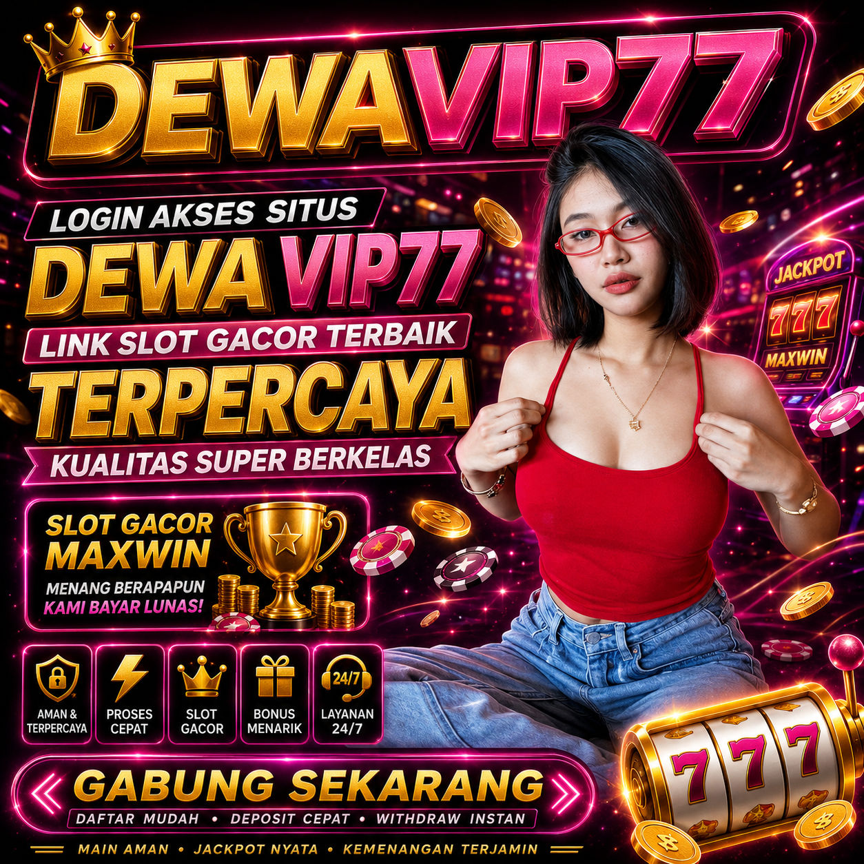 DEWAVIP77 : LINK RESMI SLOT THAILAND EXTRA GACOR SERVER NO.1 GAMPANG MENANG TERPERCAYA SITUS PASTI JP