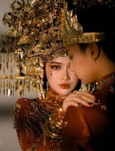 Foto pra-nikah Anindya dan Gilang