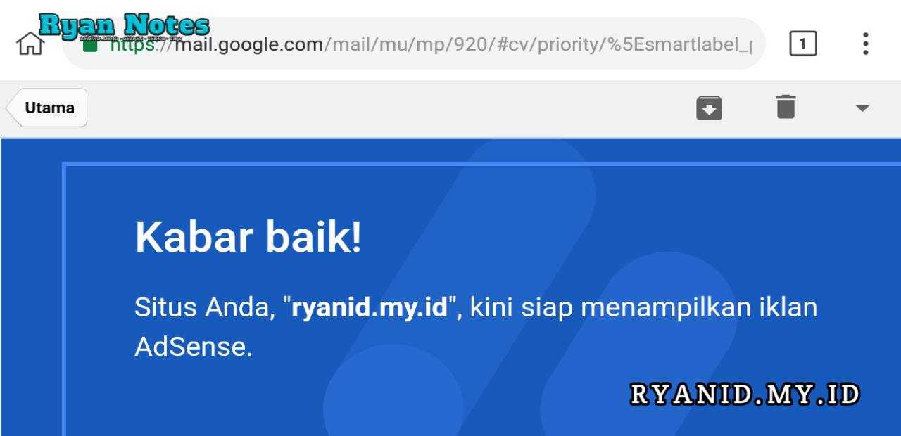 dua adsense dalam satu blog