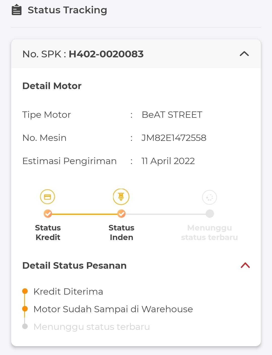 status tracing beat street