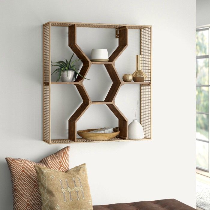 Twenty Wall Shelves That Add Style As Well Storage To Your Home Living In A Shoebox - Rose Gold Round Wall Shelf Twenty Wall Shelves That Add Style As Well Storage To Your Home Living In A Shoebox - Rose Gold Round Wall Shelf