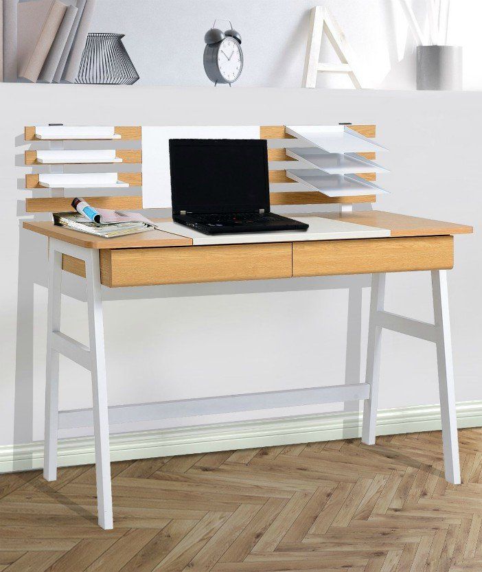 Ten Trendy Desks With Built In Storage Living In A Shoebox