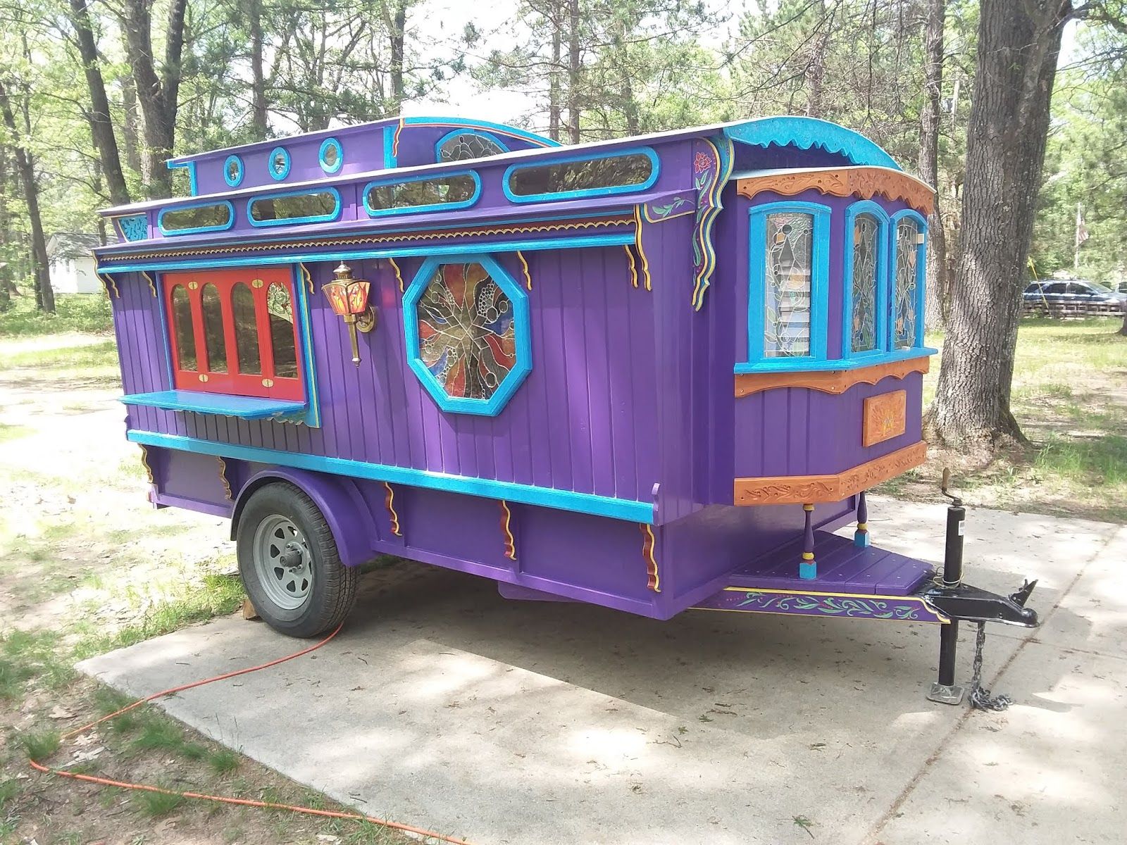 A gypsy caravan with a difference Living in a shoebox
