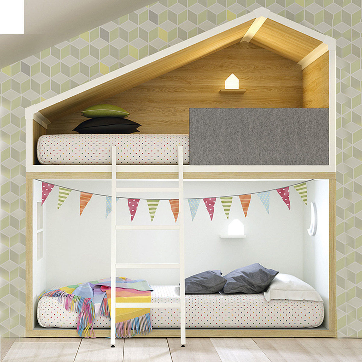 cottage bunk beds