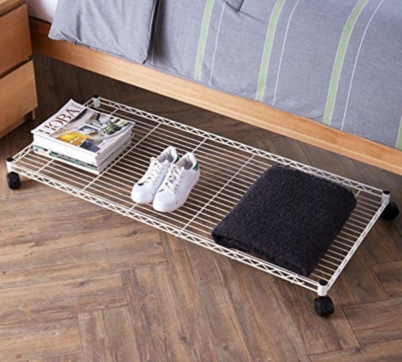 shoe box storage under bed