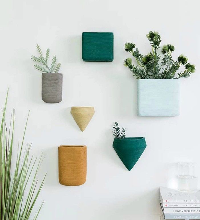 Wall Decor Planters Living In A Shoebox