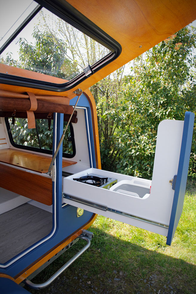 French company launches teardrop trailer with ingenious