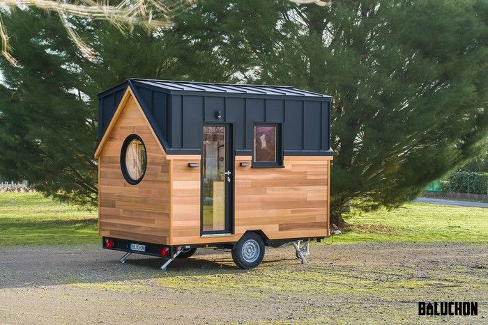 nano tiny house 2 - This 82-square-foot tiny house functions as a comfortable holiday home for a family of three