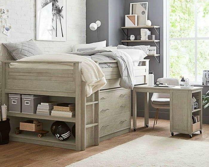 under cabin bed storage ideas