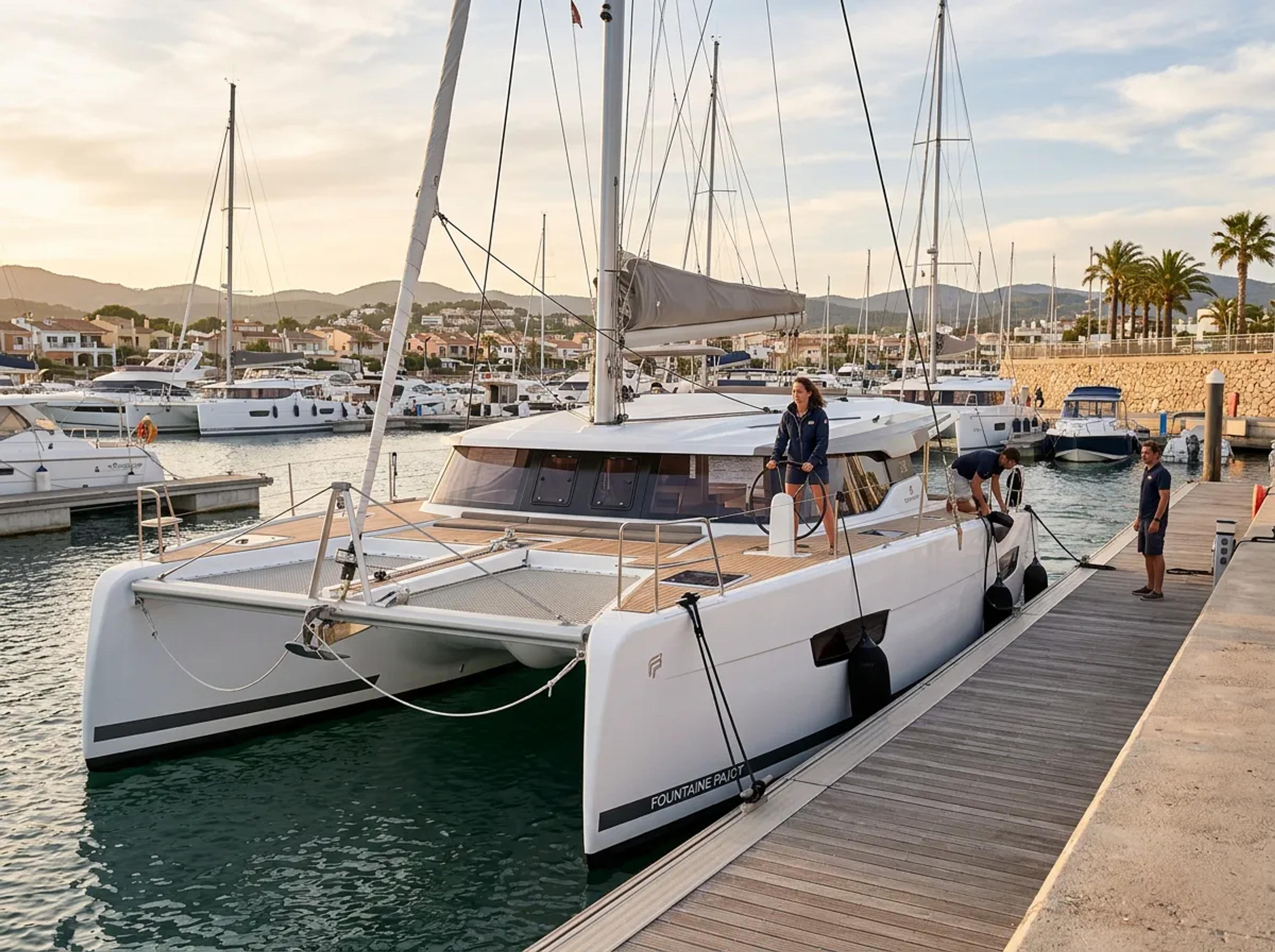 Catamaran Docking in Wind: 10 Habits That Build Confidence Fast