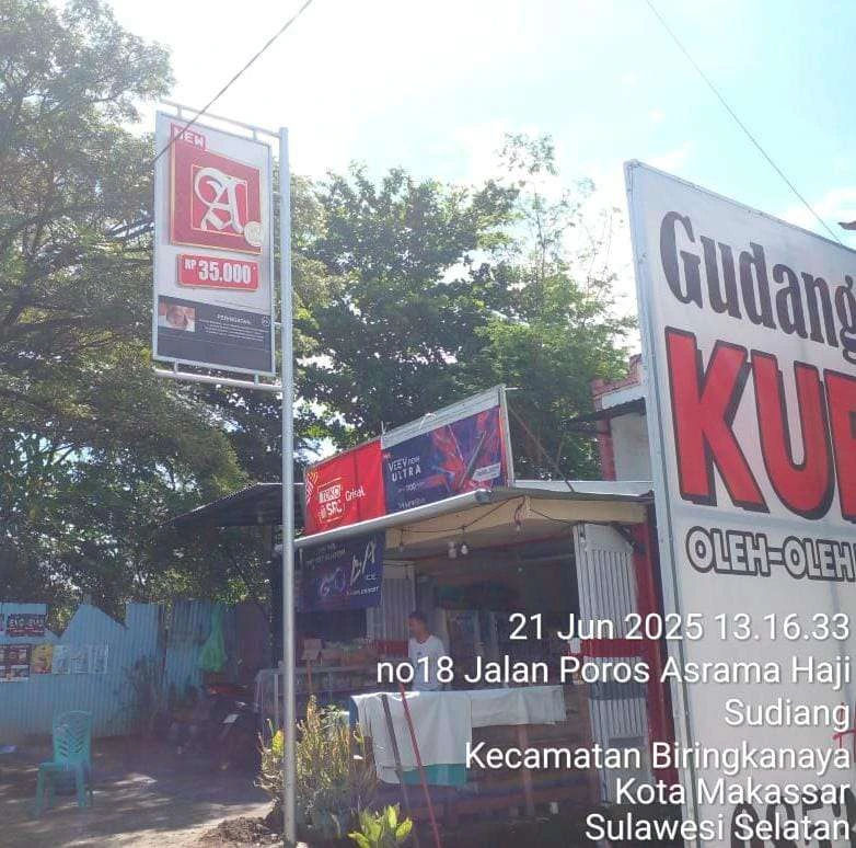 Reklame Papan Nama Toko / Sign Pole