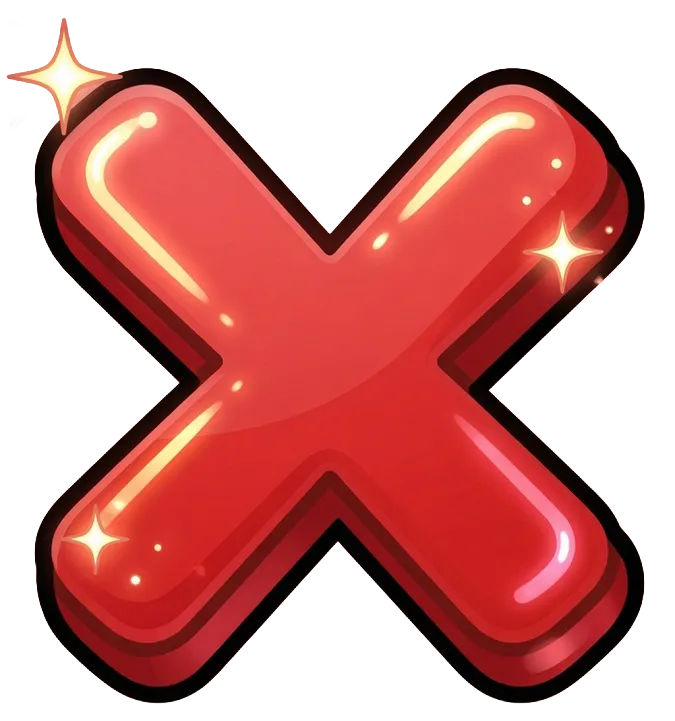 ✕