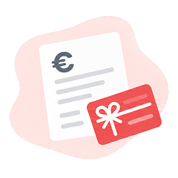 Factuur of cadeaubonnen