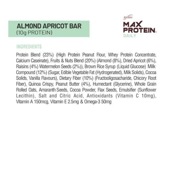 RiteBite Max Protein Daily Almond Apricot