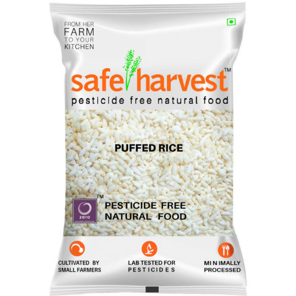 safe harvest puffed rice