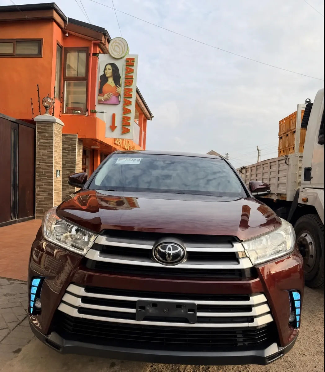 Toyota Highlander LE 2019 Burgundy