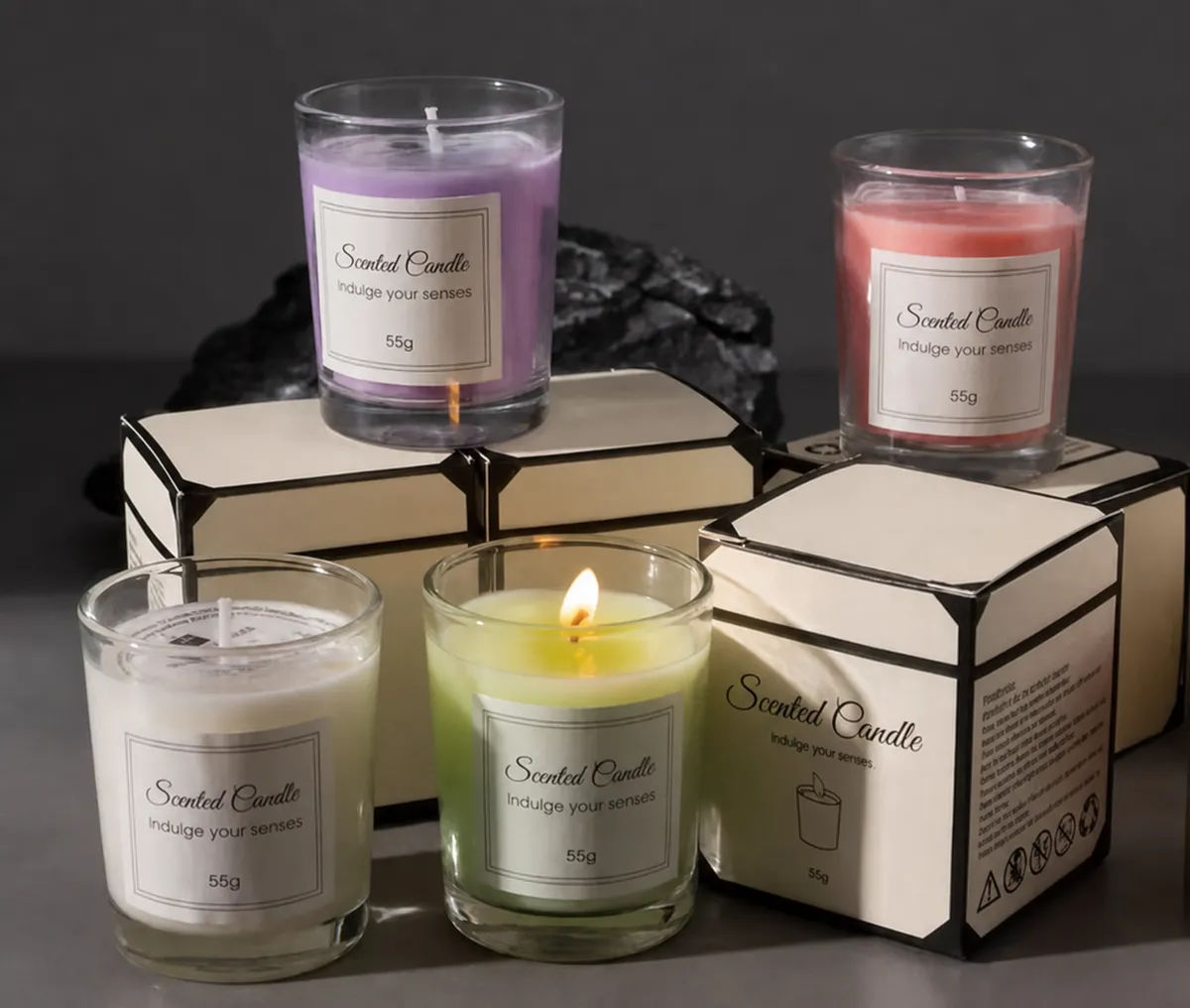 Scented Candles (In Shot Glass Cup)