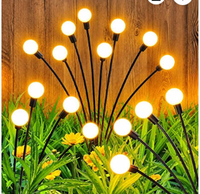 olar Firefly Garden Lights Outdoor Waterproof Stake Lamp