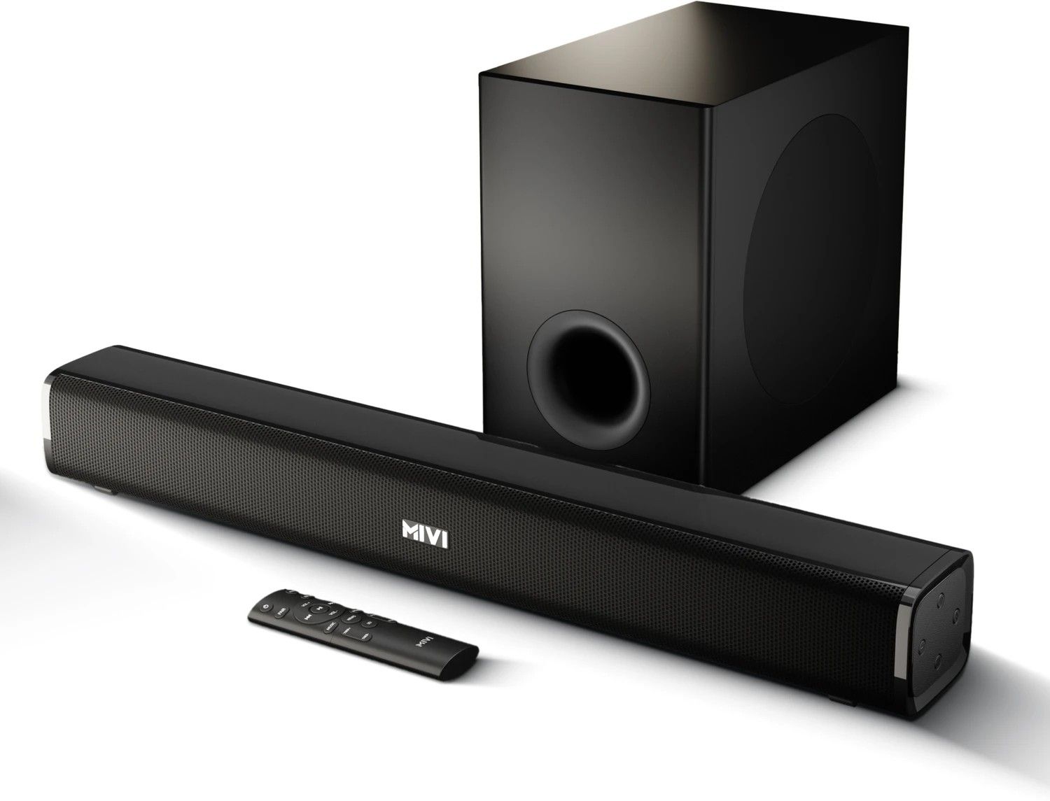 Mivi Fort Sonic 200 Soundbar, 2.1 Channel, Multi-Input and EQ Mod...more