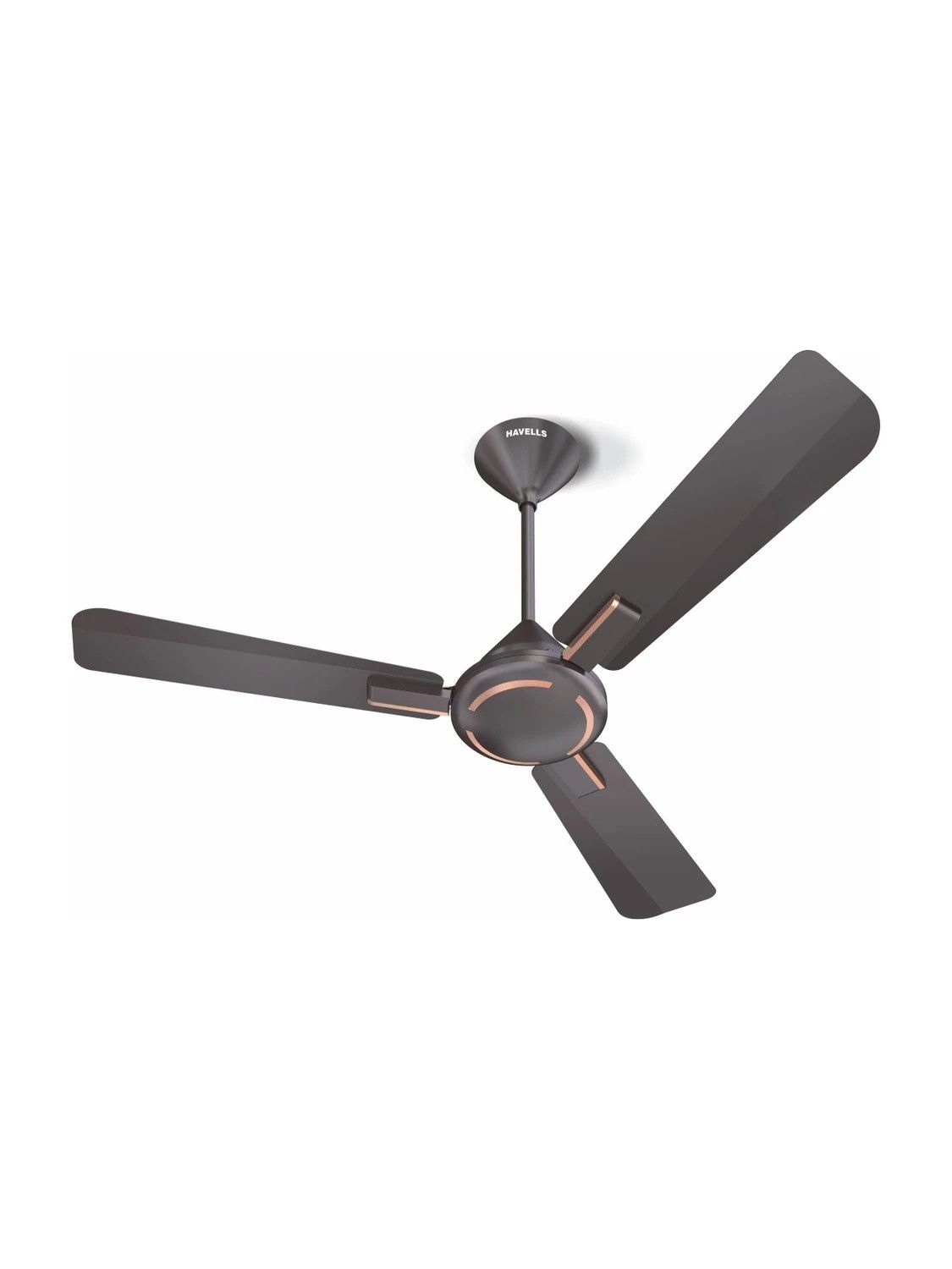 HAVELLS AMBROSE HS with 2 Year Warranty Energy Saving 1200 mm Ceiling Fan (1 Star | Copper | Pack of 1)