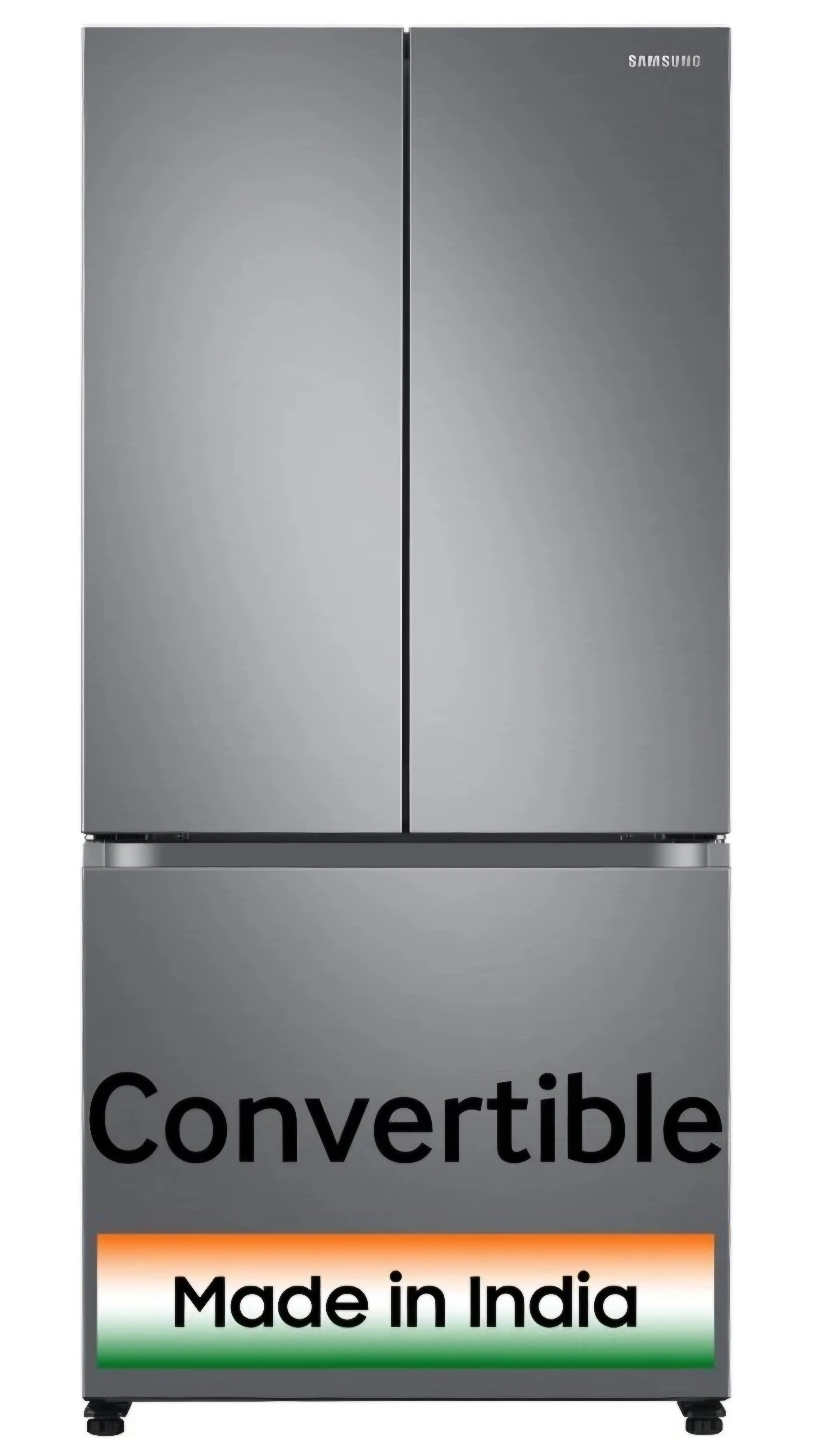 Samsung 550 L Frost Free french door (3 door) Side by Side Convertible Refrigerator with Digital Inverter