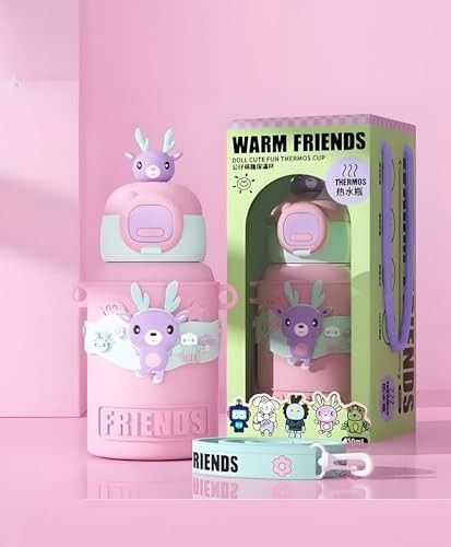 Kids 450ml 316 SS Insulated Water Bottle - 32% & 37% Coupon
