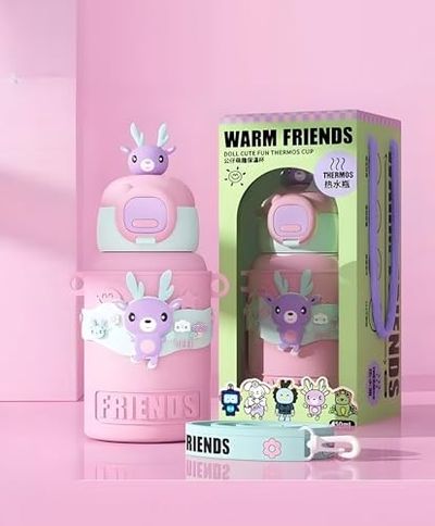 Kids 450ml 316 SS Insulated Water Bottle - 32% & 37% Coupon