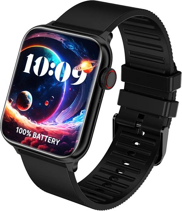 IZI Prime Smart Watch 1.78" AMOLED Always ON Display with 60Hz Refresh Rate,Bluetooth Calling