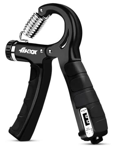 FitBox Sports Adjustable Hand Grip (5kg - 60kg) Strengthener