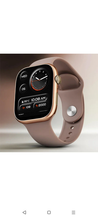 Take a look at this Fire-Boltt Rise X 2.01 HD Display, Wireless Charging, Rotating Crown, Bluetooth Call Smartwatch on Flipkart