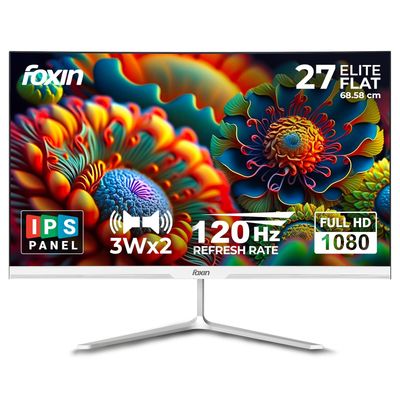Foxin 27 Inch FHD Flat LED Monitor 1920x1080 Pixel Elite Series
