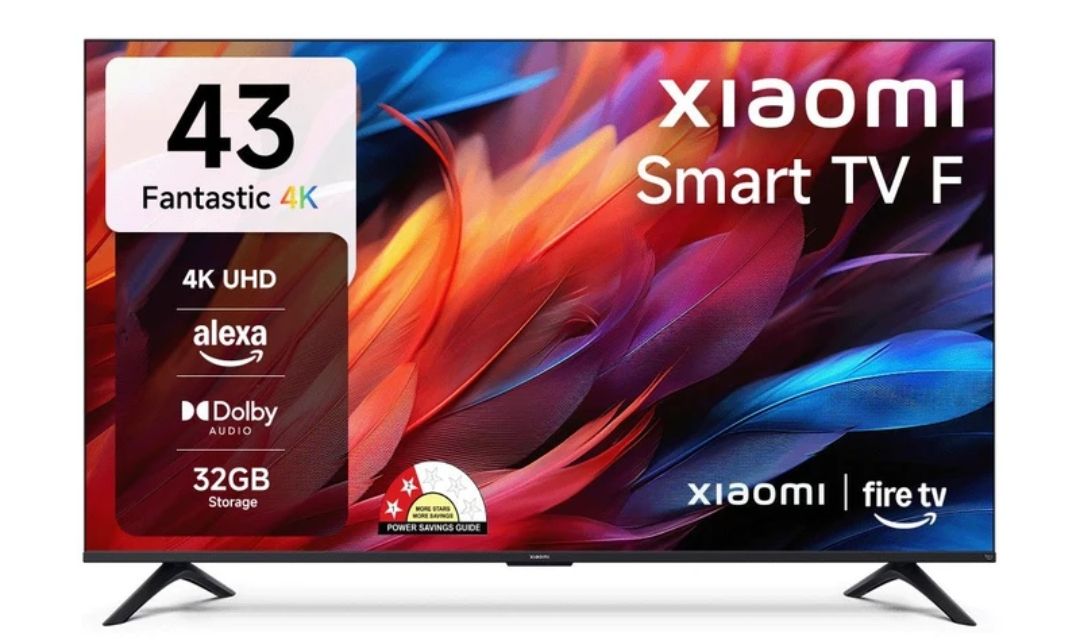 XIAOMI F Series 108 cm (43 inch) Ultra HD (4K) LED Smart Fire TV with Dolby Audio | 32GB Storage
