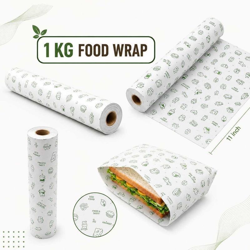 IMVELO Food Wrapping Butter Paper - 120M
