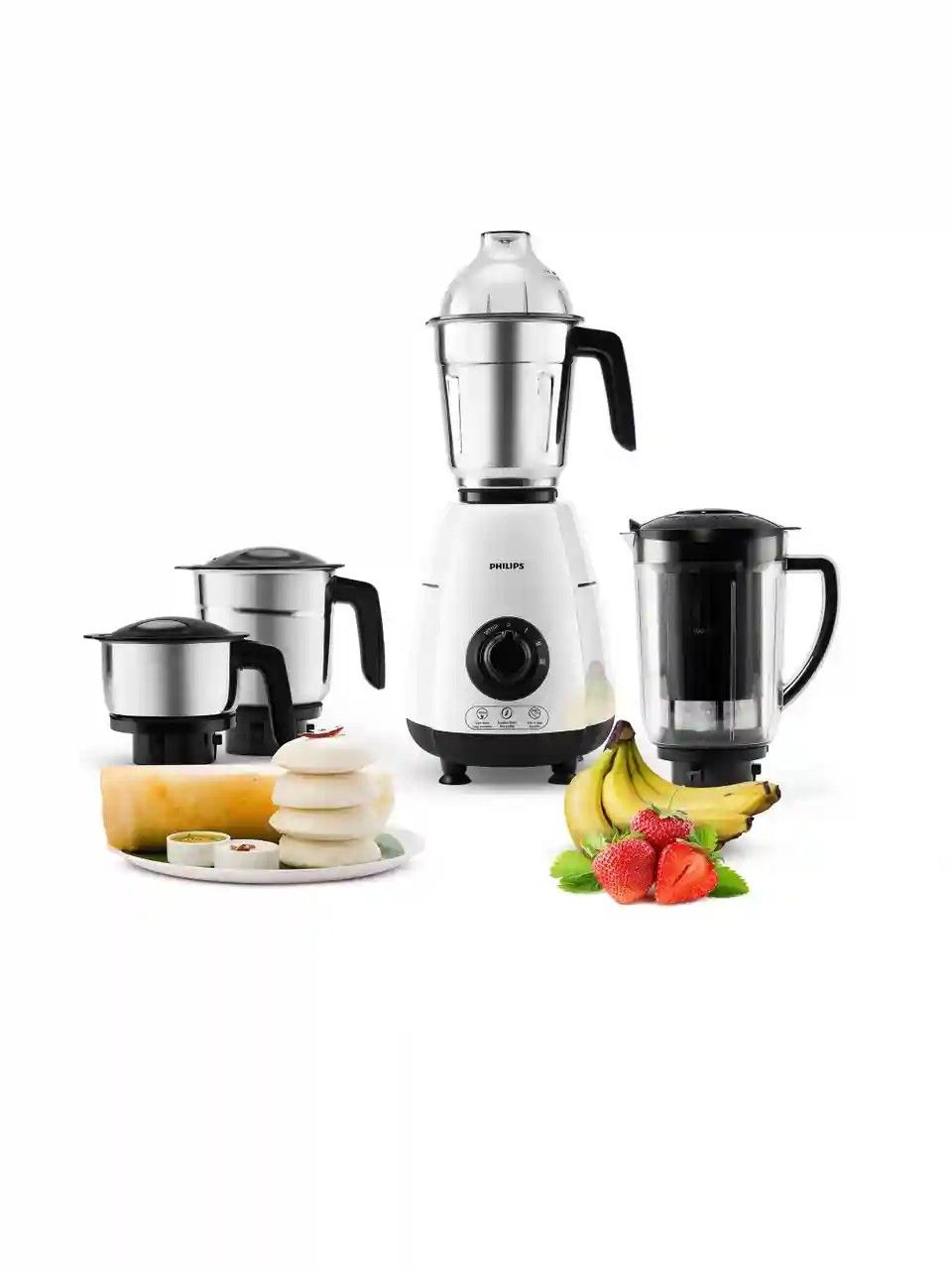 PHILIPS Juicer Mixer Grinder 1000 W Mixer Grinder (HL7703/03 | 4 ...more